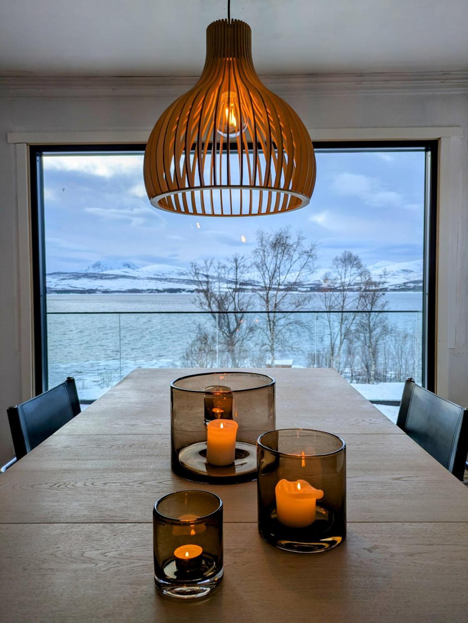 Hus Med Egen Strandlinje Tromsø Dış mekan fotoğraf